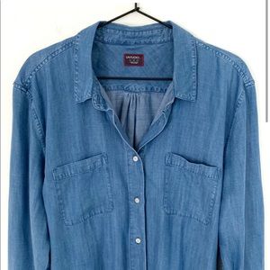 UNTUCKit Chambray Shirt Dress/Tunic
